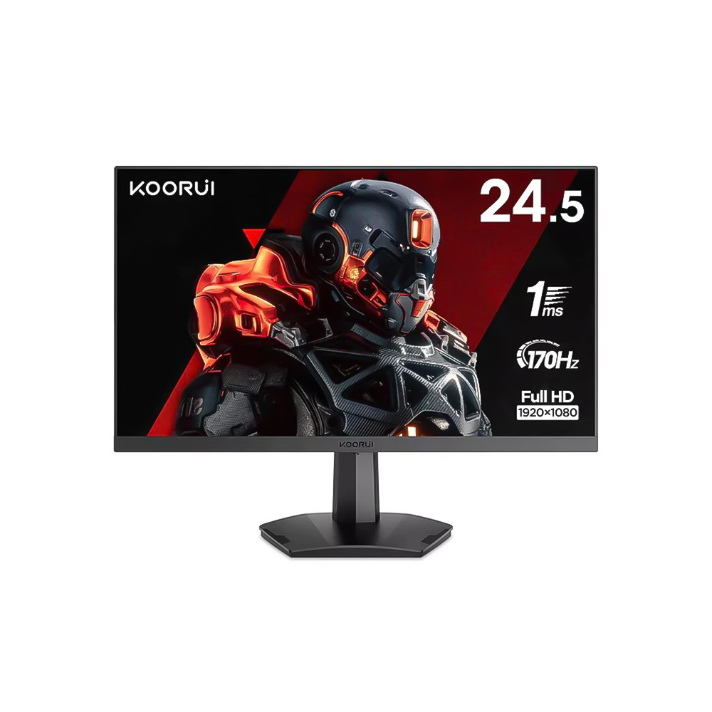 Koorui 24.5 25E3A Gaming 170Hz Monitör Siyah 1ms
