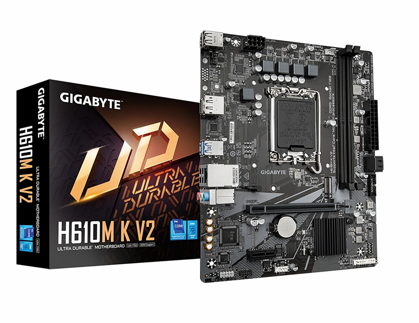 GIGABYTE H610M-K-V2 1700P DDR5 SES GLAN DPHDMI SATA3 USB3.2 mATX