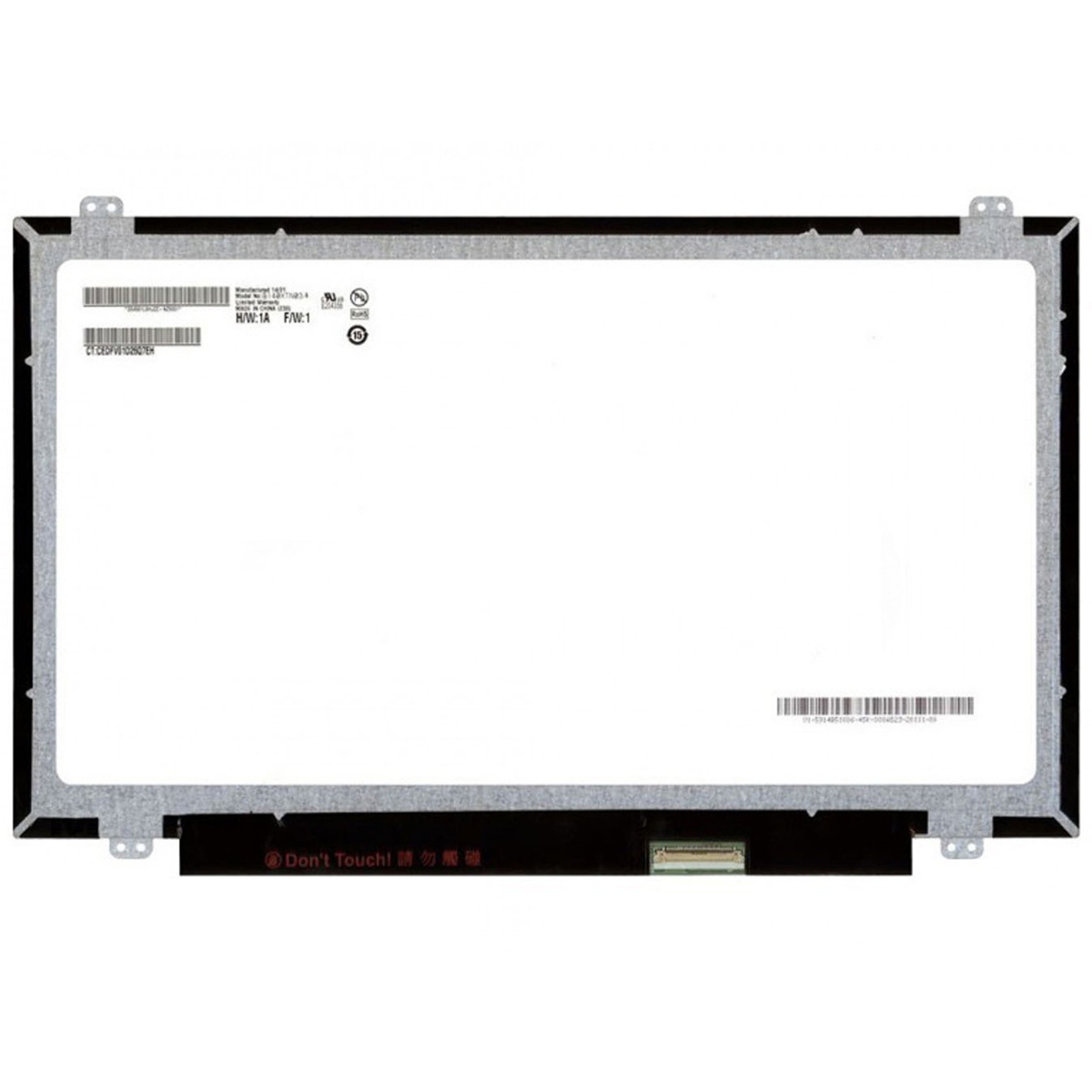 M140NWR1 R0 14 inç 1366x768 40 Pin Laptop Ekran Paneli