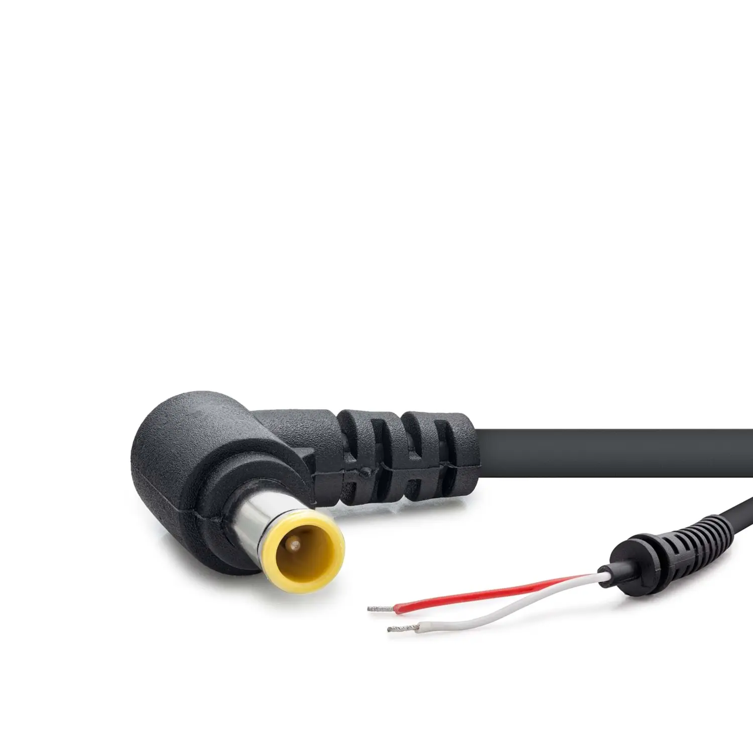 HADRON HDX5509 Laptop DC Jack Kablosu 6.4x4.4 mm L Tip 1.2 m - Siyah