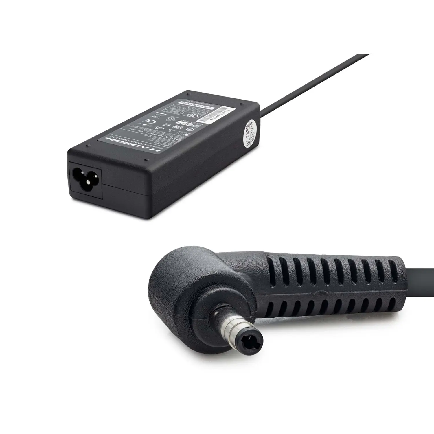 HADRON HD8803 Laptop Adaptörü 65W 19V 3.42A 4.0x1.7 mm Siyah