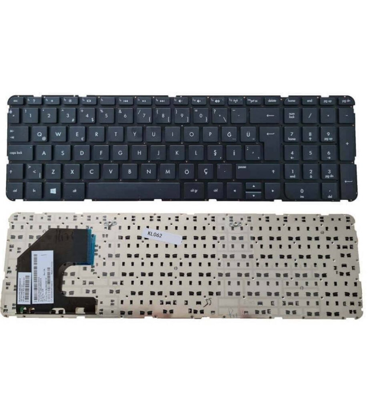Hp Pavilion 15-b000 Sleekbook Uyumlu Nb Klavyesi - Siyah - TR