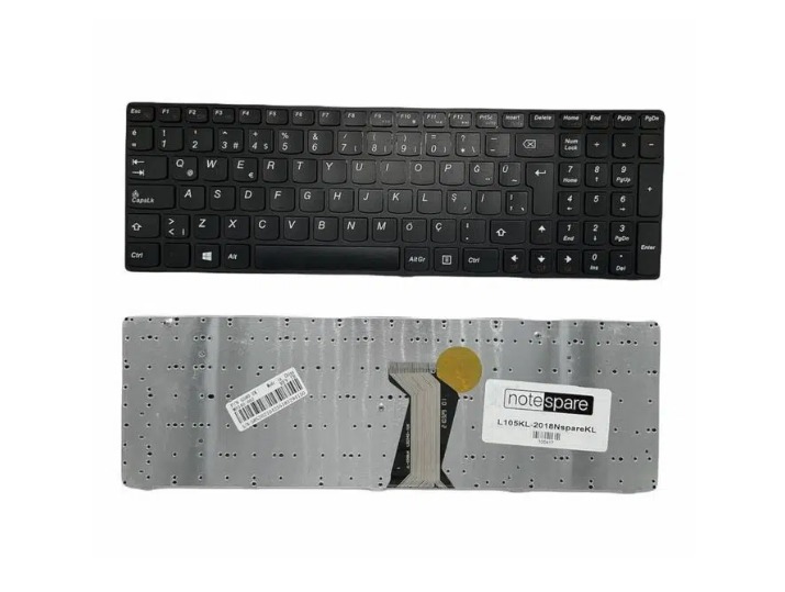Lenovo G580 Uyumlu Nb Klavyesi - Siyah - TR