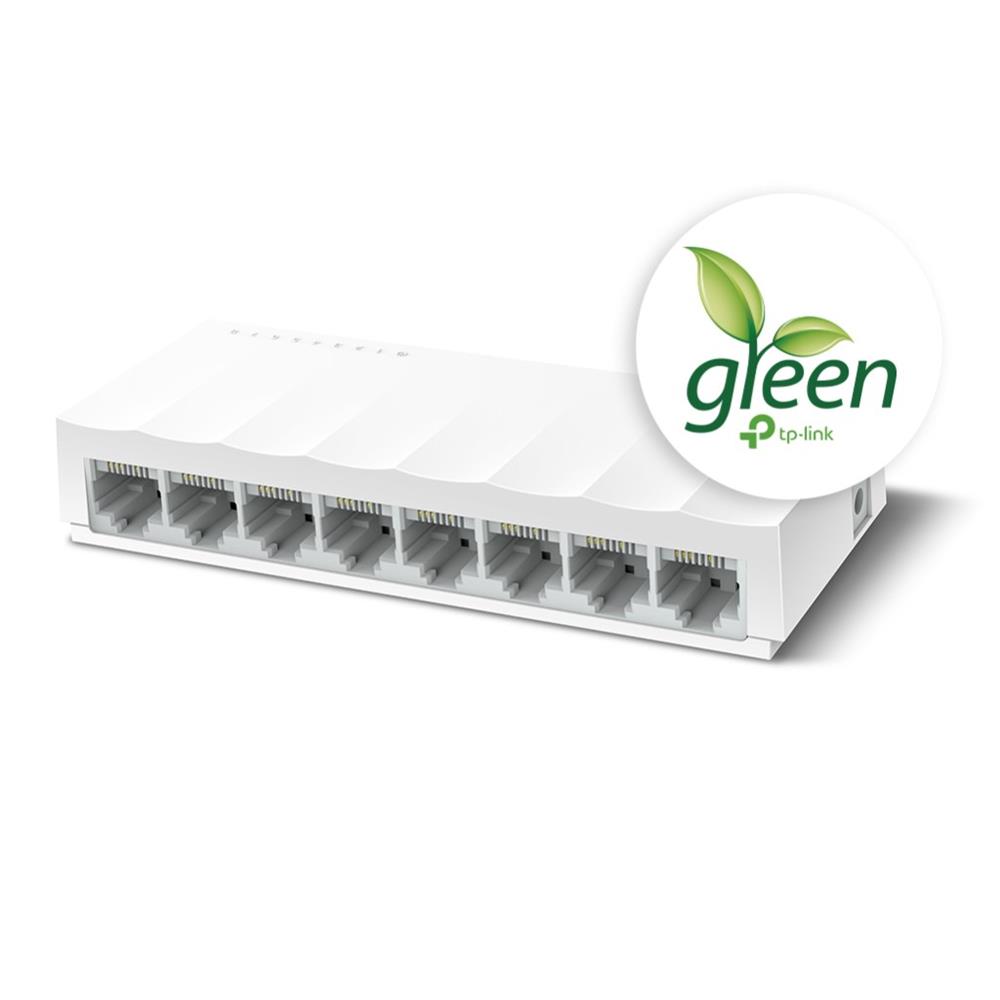 Tp-Link LS1008 8 Port 10/100 Mbps Switch Plastik Kasa