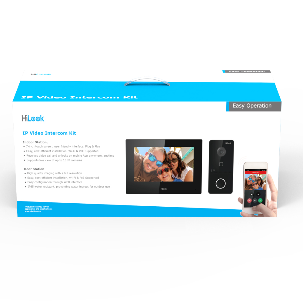 HiLook VI-K43P IP Video/Görüntülü Diyafon İntercom Kit