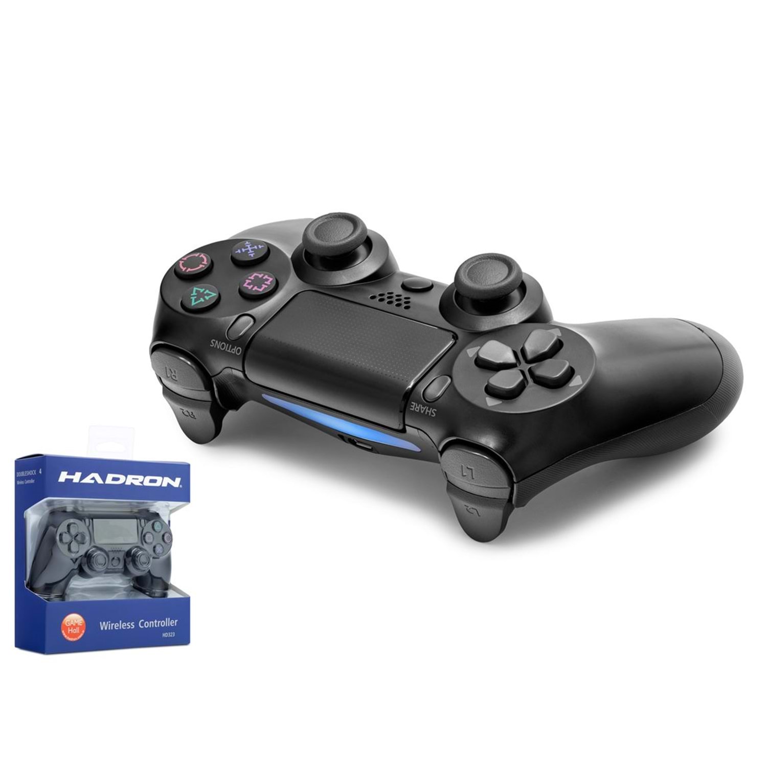 HADRON HD323S PS4 Uyumlu Kablosuz GamePad Oyun Kolu - Siyah