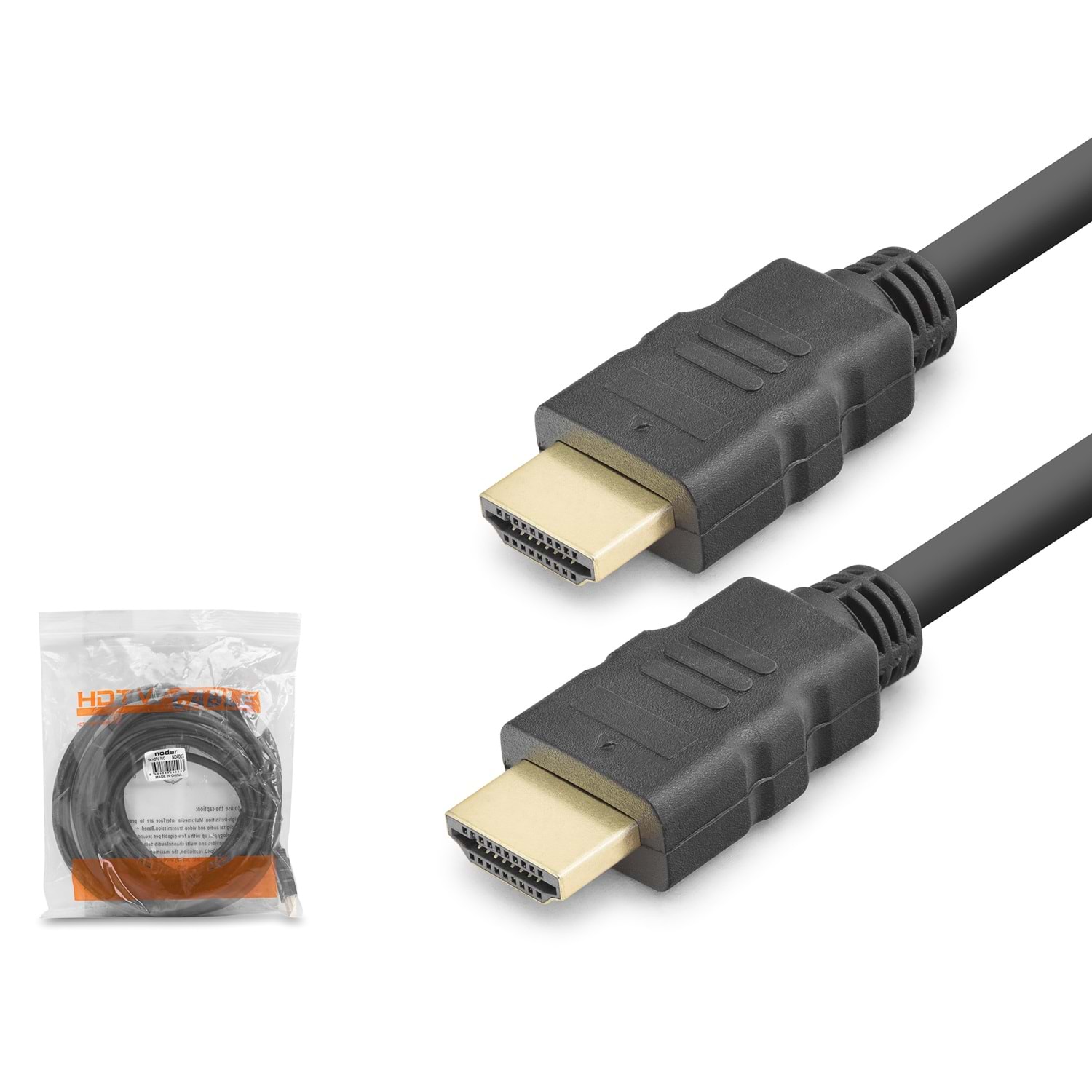 NODAR ND4003 HDMI Kablo OD 7.0 mm 5 m - Siyah