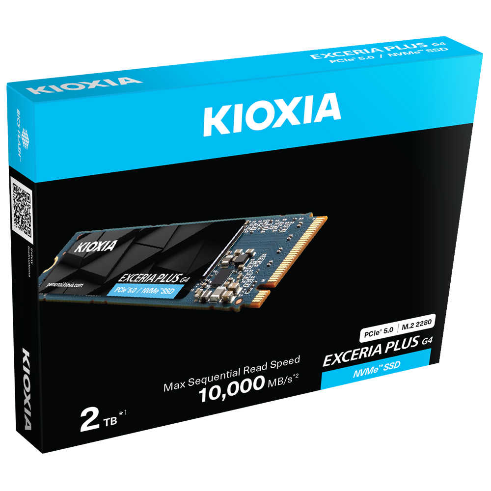 Kioxia Exceria Plus 2 TB m.2 NVME GEN5 LVD10Z002TG8