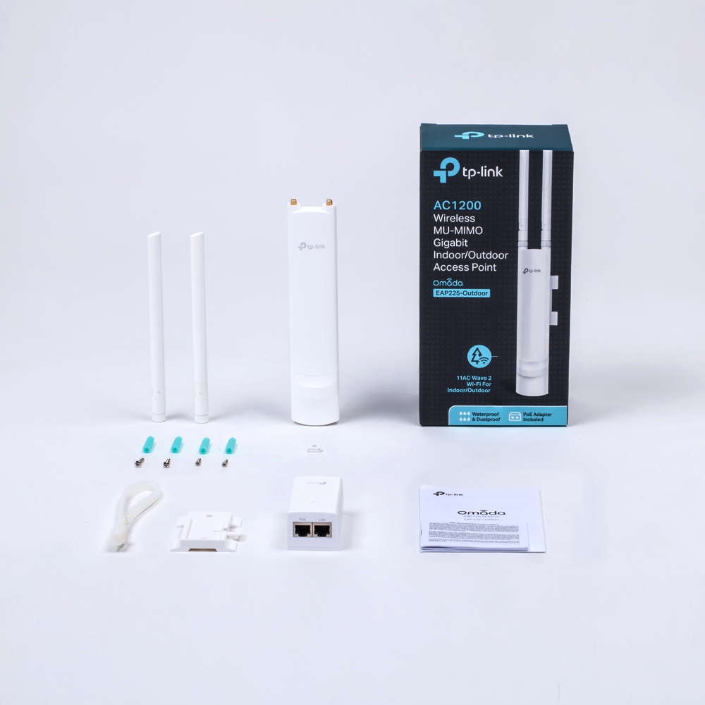 Omada Tp-Link EAP225 Outdoor 1200 Mbps MU-MIMO Kablosuz Dış Mekan Access Point