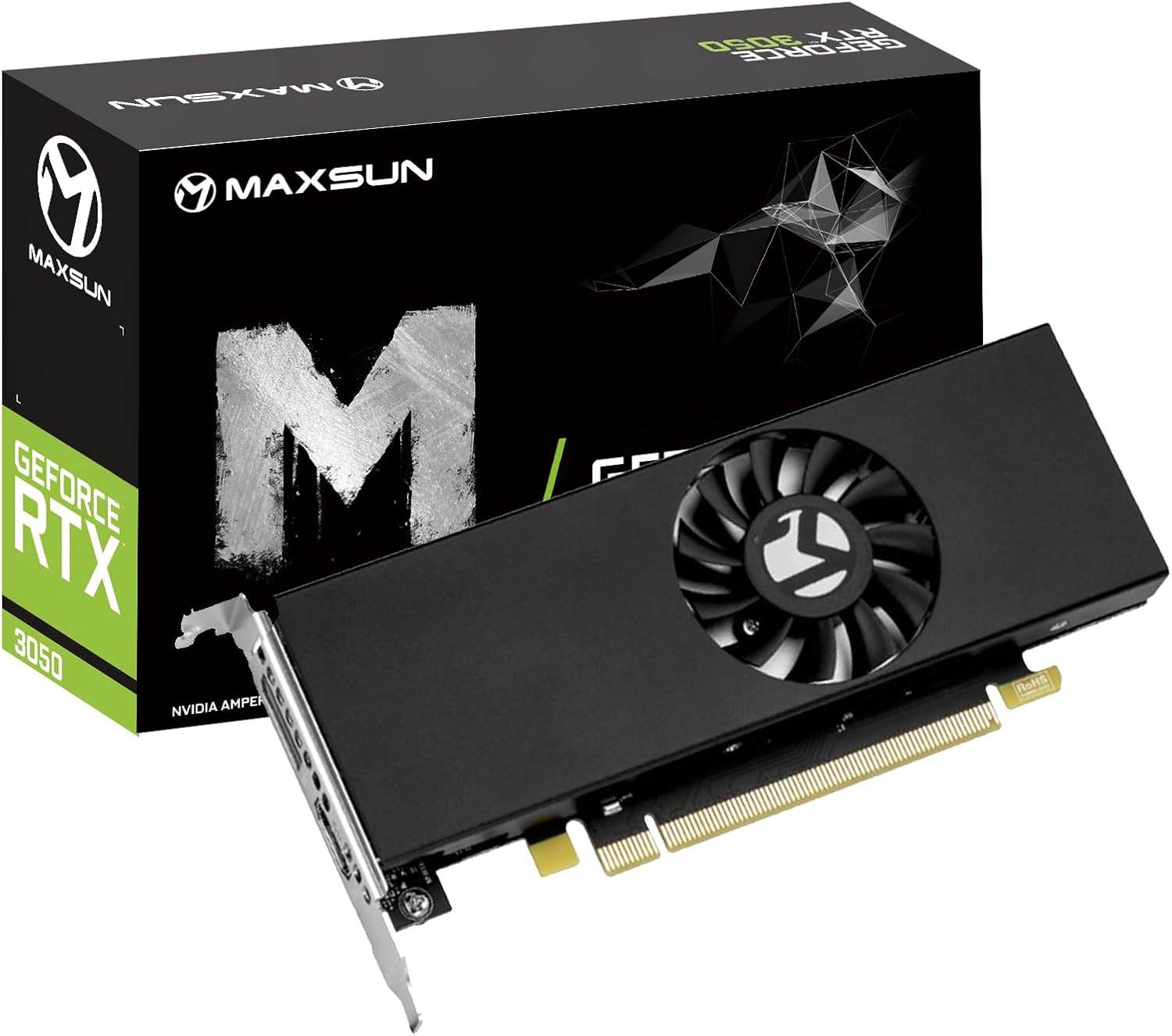 Maxsun RTX3050 6GB GDDR5 128 BIT MS-RTX3050-SLP-6G Ekran Kartı